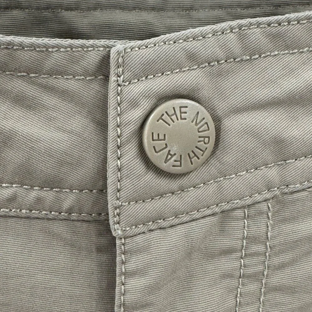 The North Face Mens Tan Hiking Pants Size 32 Lightweight & Durable Outdoor Botto